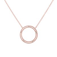Collier Damiani Femme D.Side in Or rosé Diamante 20086949 - 20086949